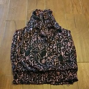 Apt 9 sleeveless blouse size L